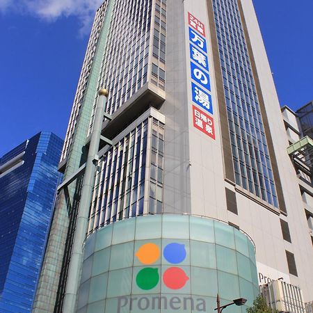 Готель Kobe Harbor Land Onsen Manyo-Club Екстер'єр фото