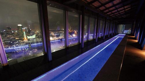 Готель Kobe Harbor Land Onsen Manyo-Club Екстер'єр фото