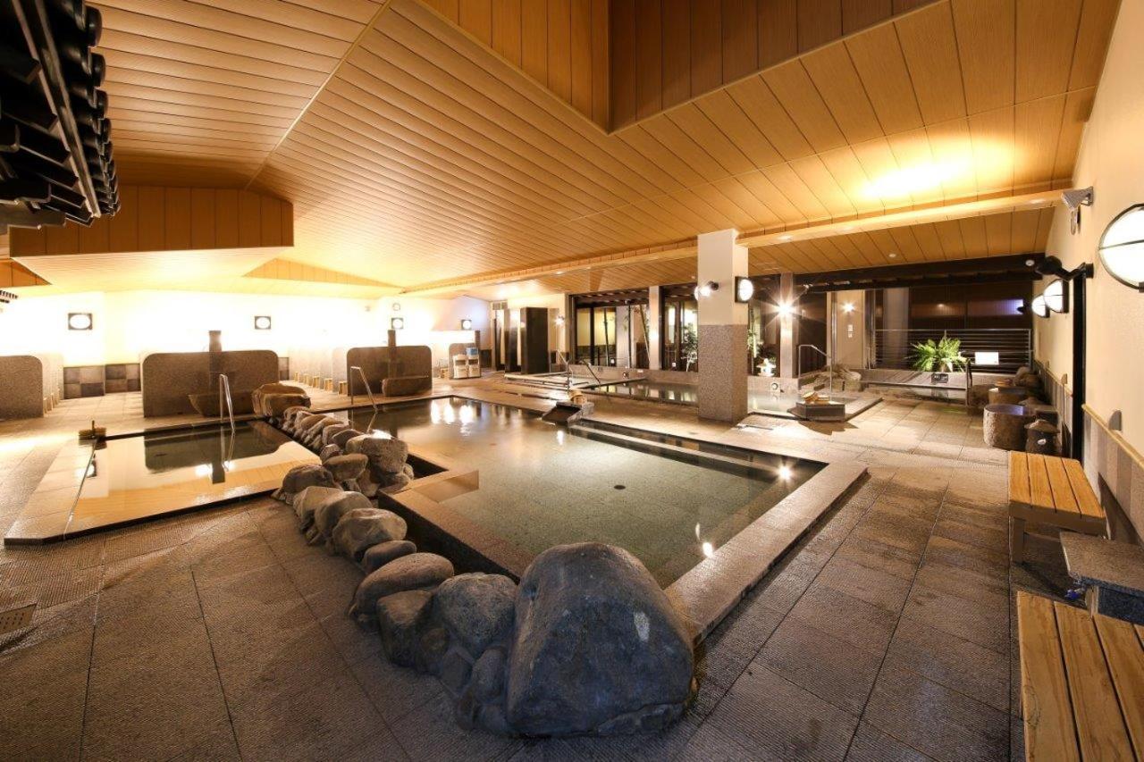 Готель Kobe Harbor Land Onsen Manyo-Club Екстер'єр фото
